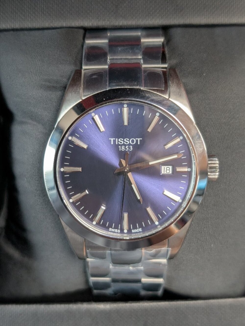 Tissot Gentlemen Watch Blue -40mm- OPen Box